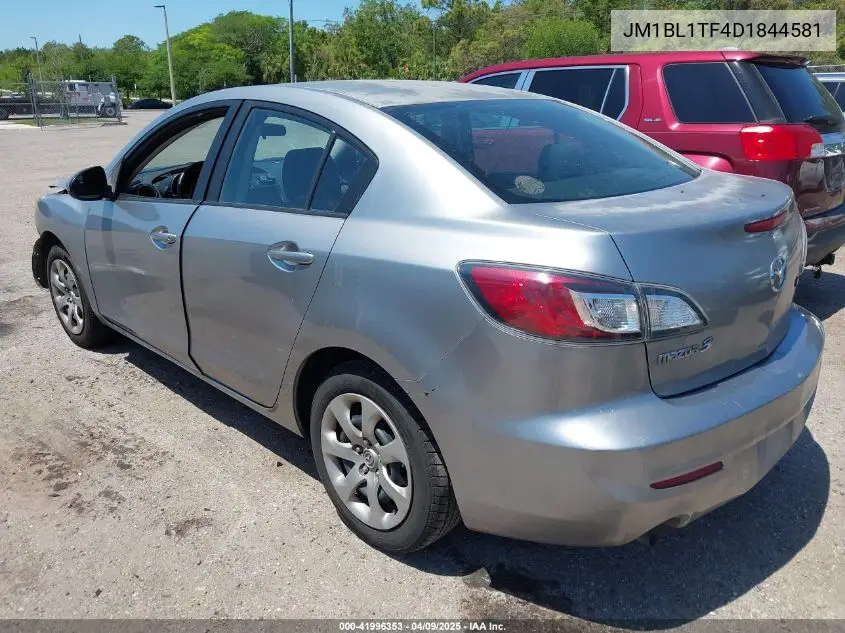 2013 Mazda Mazda3 I Sv VIN: JM1BL1TF4D1844581 Lot: 41996353