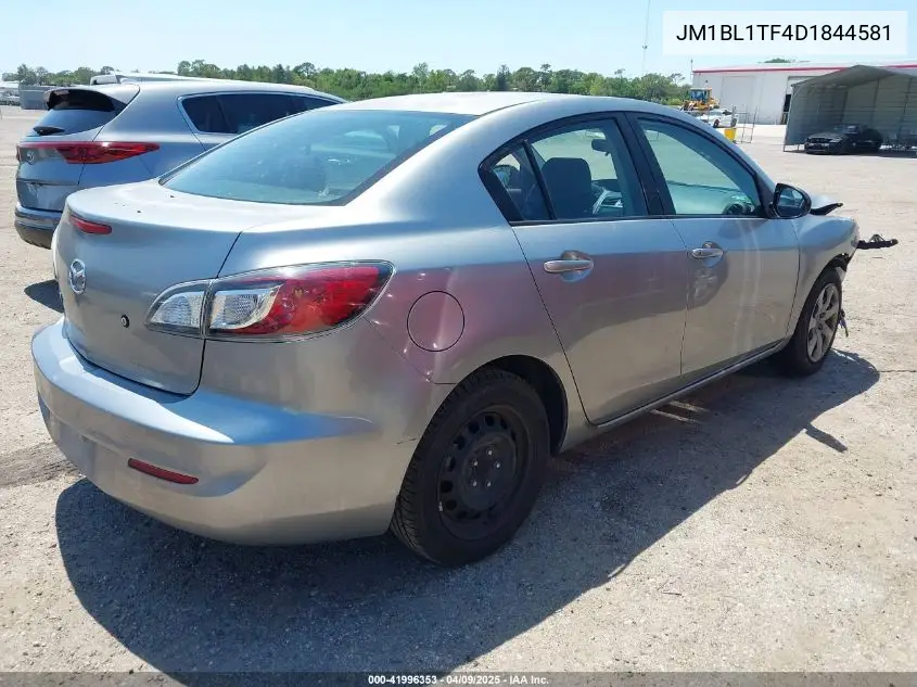 2013 Mazda Mazda3 I Sv VIN: JM1BL1TF4D1844581 Lot: 41996353