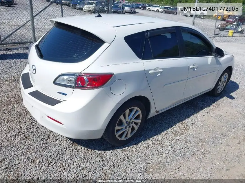 2013 Mazda Mazda3 I Touring VIN: JM1BL1L74D1772905 Lot: 42241675