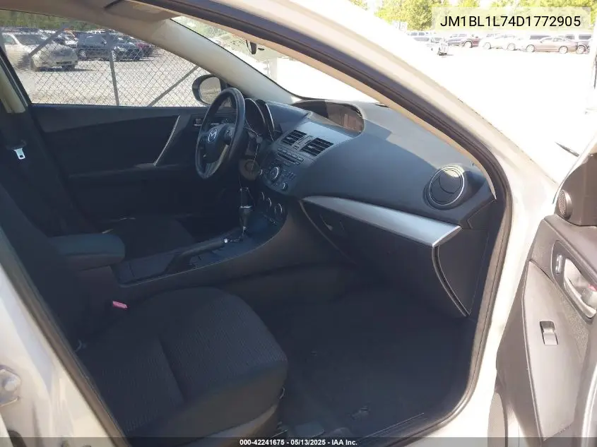 2013 Mazda Mazda3 I Touring VIN: JM1BL1L74D1772905 Lot: 42241675