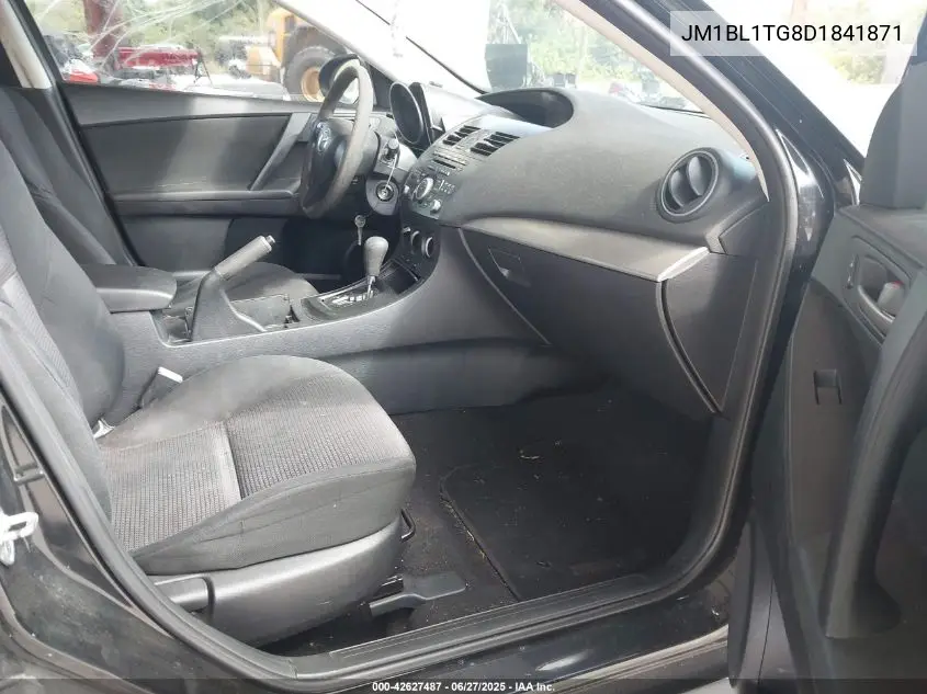 2013 Mazda Mazda3 I Sv VIN: JM1BL1TG8D1841871 Lot: 42627487
