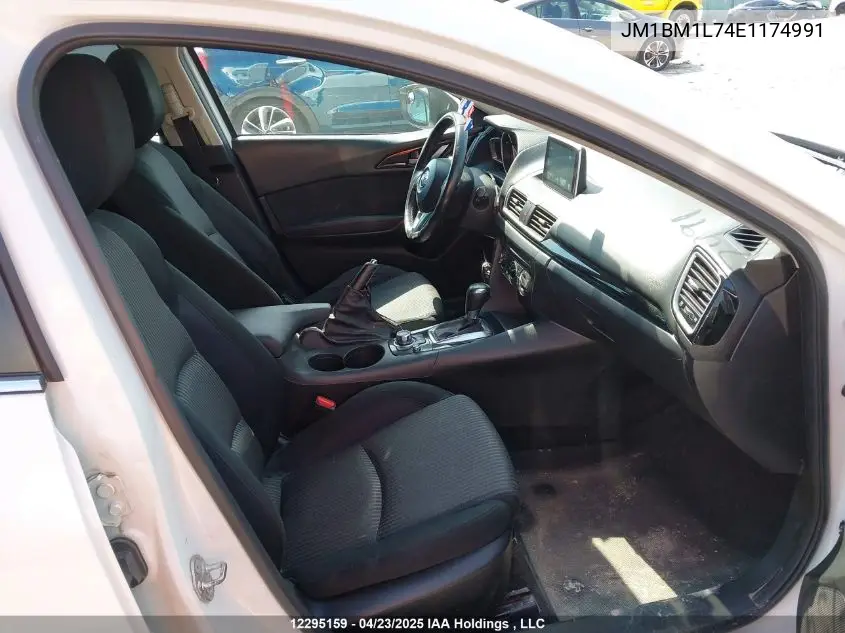2014 Mazda Mazda3 Gs-Sky VIN: JM1BM1L74E1174991 Lot: 12295159