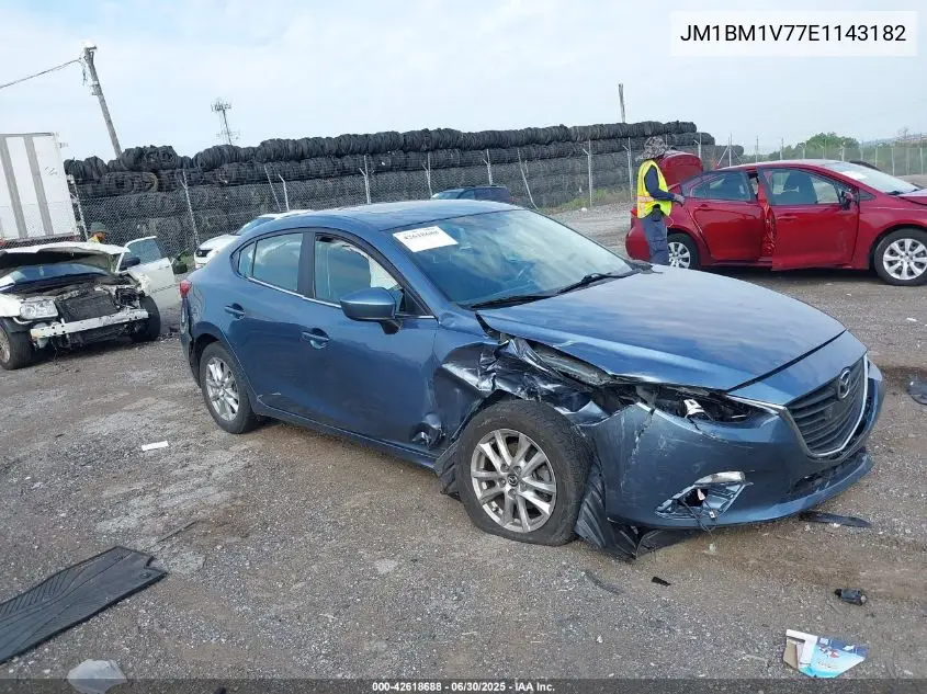 2014 Mazda 3 I Touring VIN: JM1BM1V77E1143182 Lot: 42618688