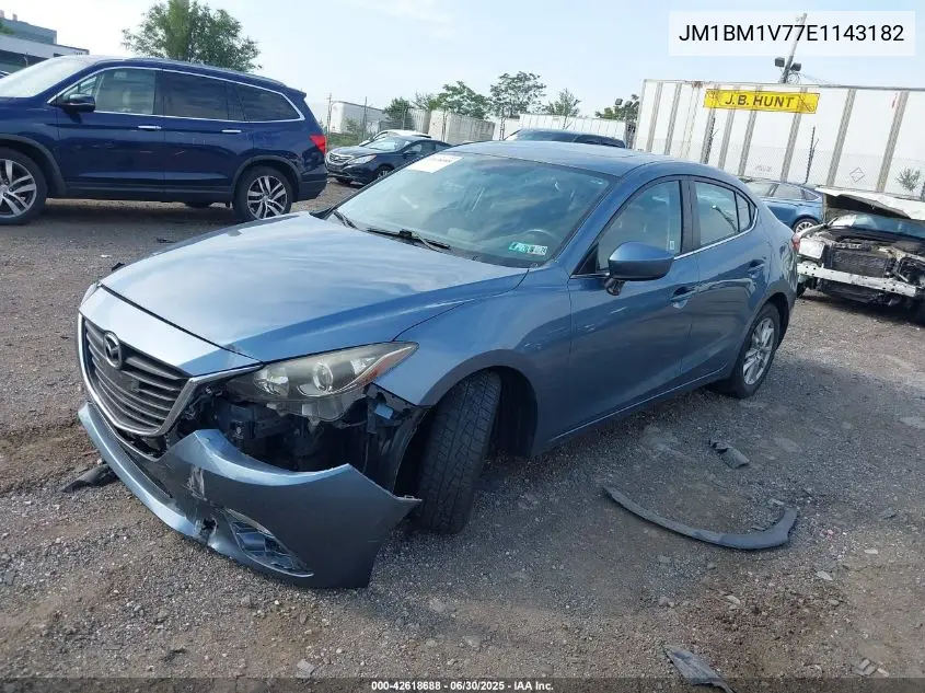 2014 Mazda 3 I Touring VIN: JM1BM1V77E1143182 Lot: 42618688