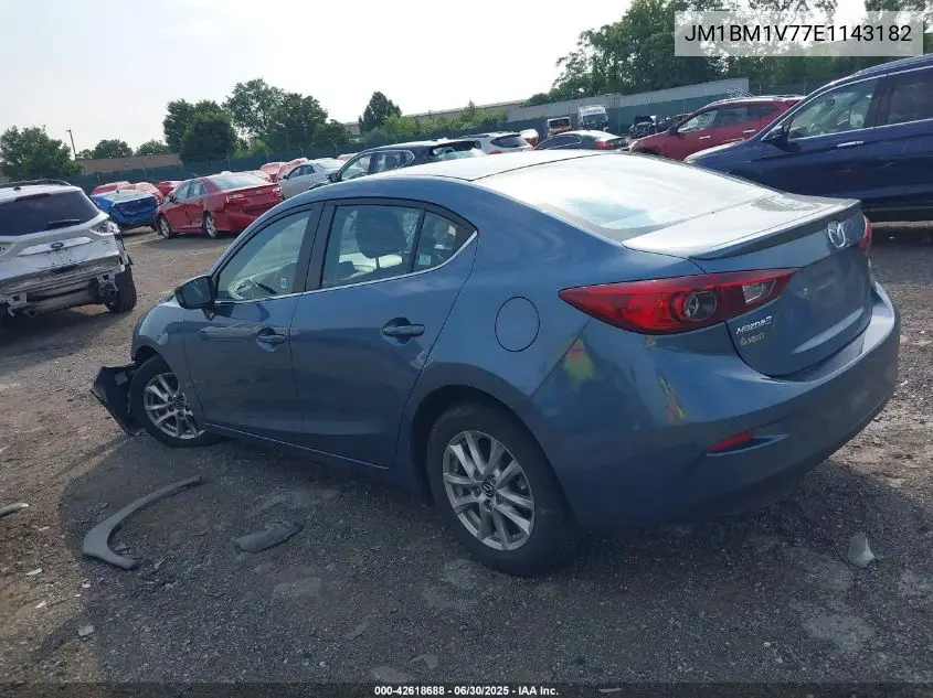 2014 Mazda 3 I Touring VIN: JM1BM1V77E1143182 Lot: 42618688
