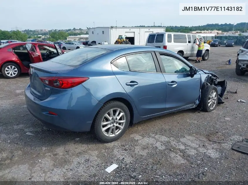 2014 Mazda 3 I Touring VIN: JM1BM1V77E1143182 Lot: 42618688