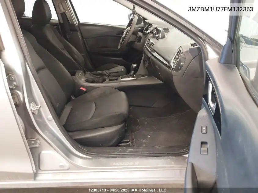 2015 Mazda 3 Sport VIN: 3MZBM1U77FM132363 Lot: 12303713