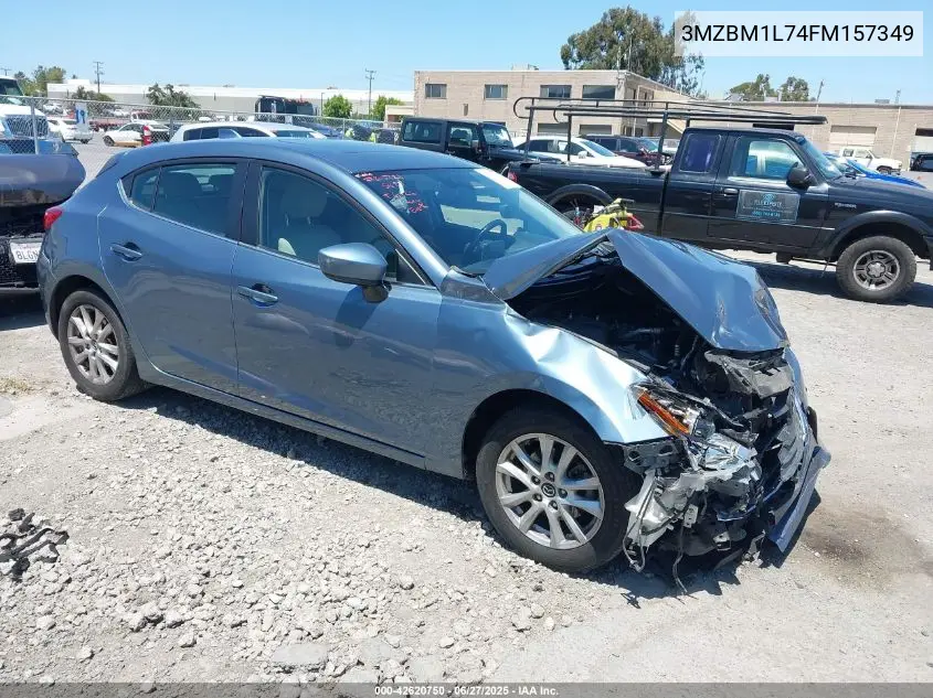 2015 Mazda Mazda3 I Touring VIN: 3MZBM1L74FM157349 Lot: 42620750