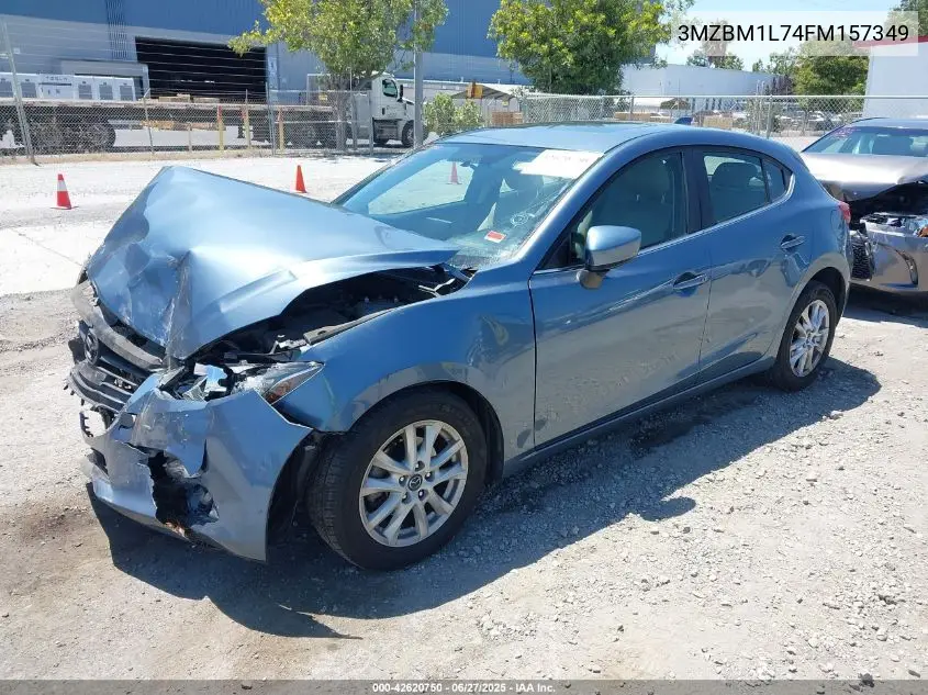 2015 Mazda Mazda3 I Touring VIN: 3MZBM1L74FM157349 Lot: 42620750