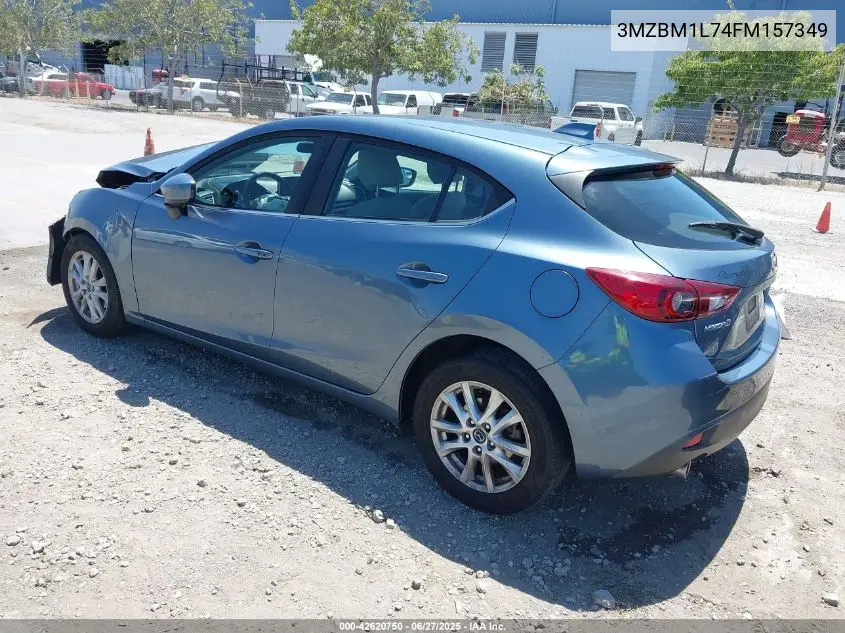 2015 Mazda Mazda3 I Touring VIN: 3MZBM1L74FM157349 Lot: 42620750