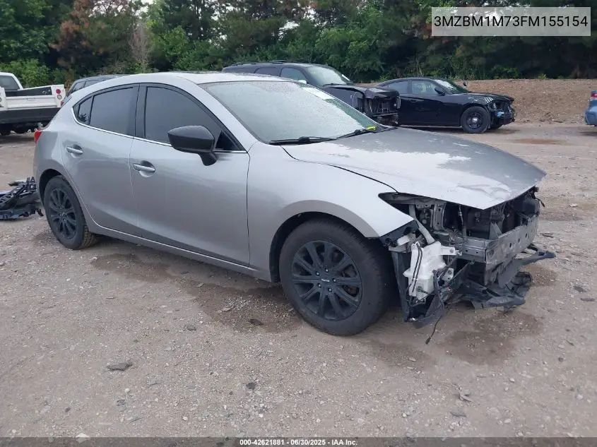 2015 Mazda Mazda3 I Grand Touring VIN: 3MZBM1M73FM155154 Lot: 42621881
