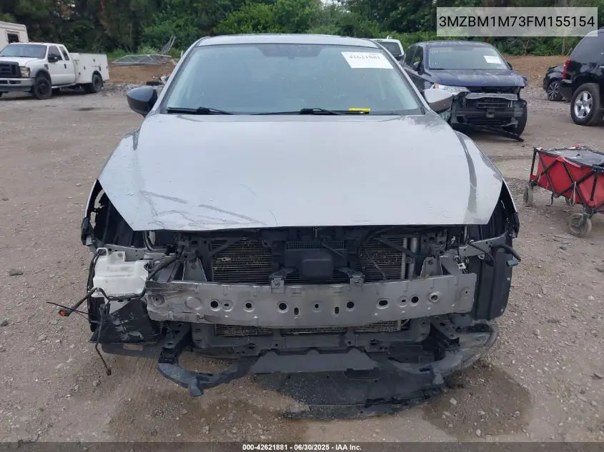2015 Mazda Mazda3 I Grand Touring VIN: 3MZBM1M73FM155154 Lot: 42621881