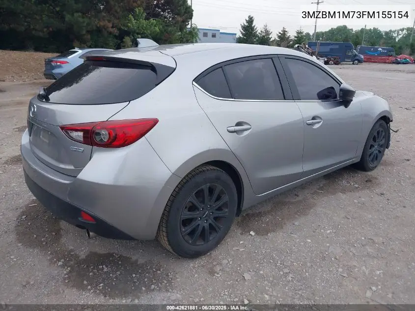 2015 Mazda Mazda3 I Grand Touring VIN: 3MZBM1M73FM155154 Lot: 42621881