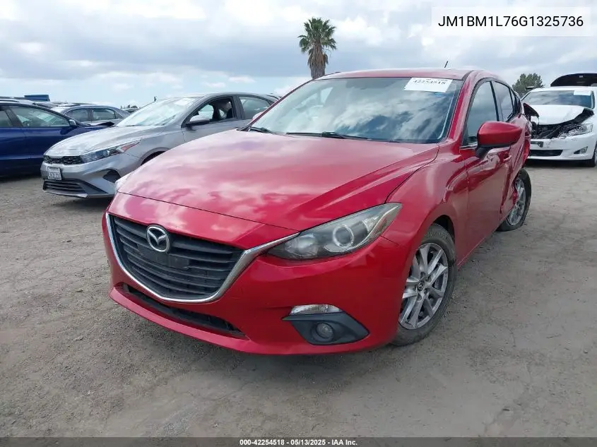 2016 Mazda Mazda3 I Touring VIN: JM1BM1L76G1325736 Lot: 42254518