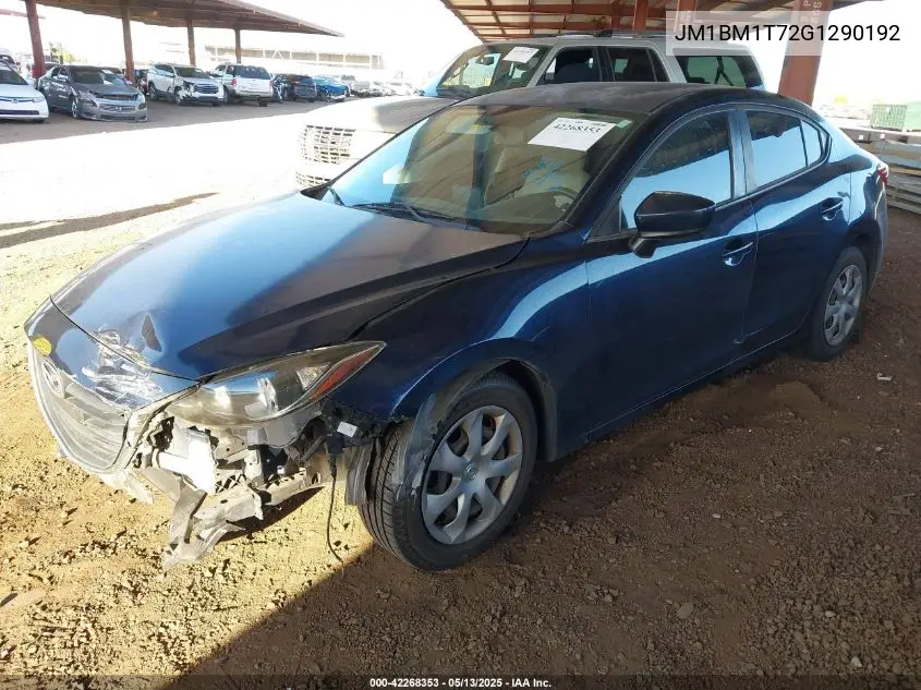 2016 Mazda Mazda3 I Sport VIN: JM1BM1T72G1290192 Lot: 42268353