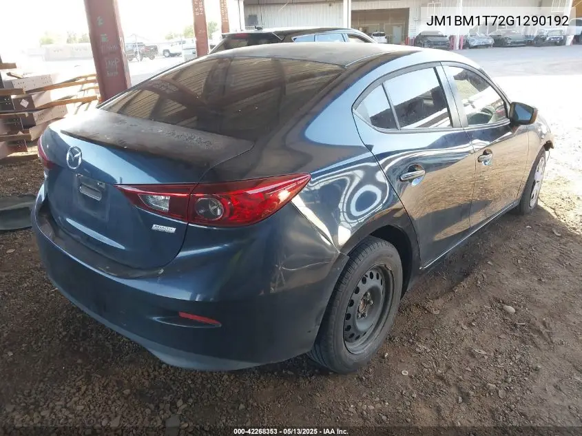 2016 Mazda Mazda3 I Sport VIN: JM1BM1T72G1290192 Lot: 42268353