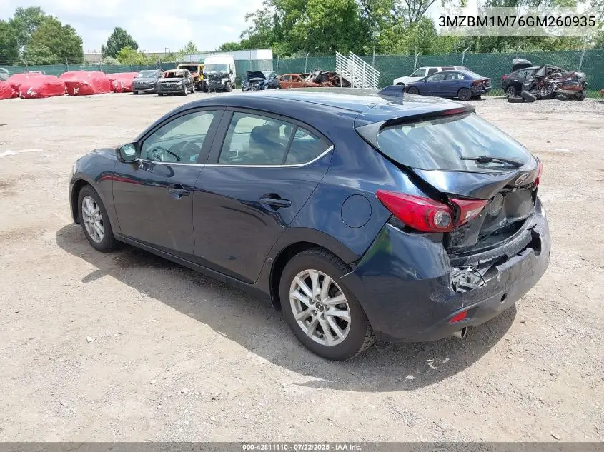 2016 Mazda Mazda3 I Touring VIN: 3MZBM1M76GM260935 Lot: 42811110