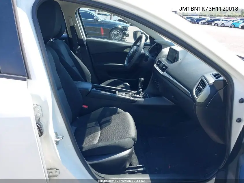 2017 Mazda Mazda3 Sport VIN: JM1BN1K73H1120018 Lot: 42800315