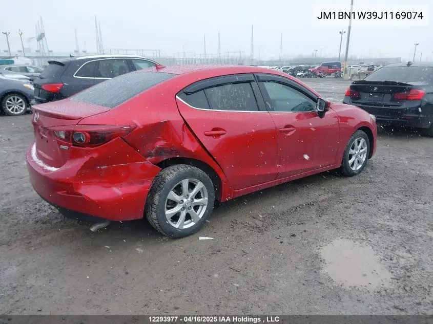 2018 Mazda 3 Grand Touring VIN: JM1BN1W39J1169074 Lot: 12293977