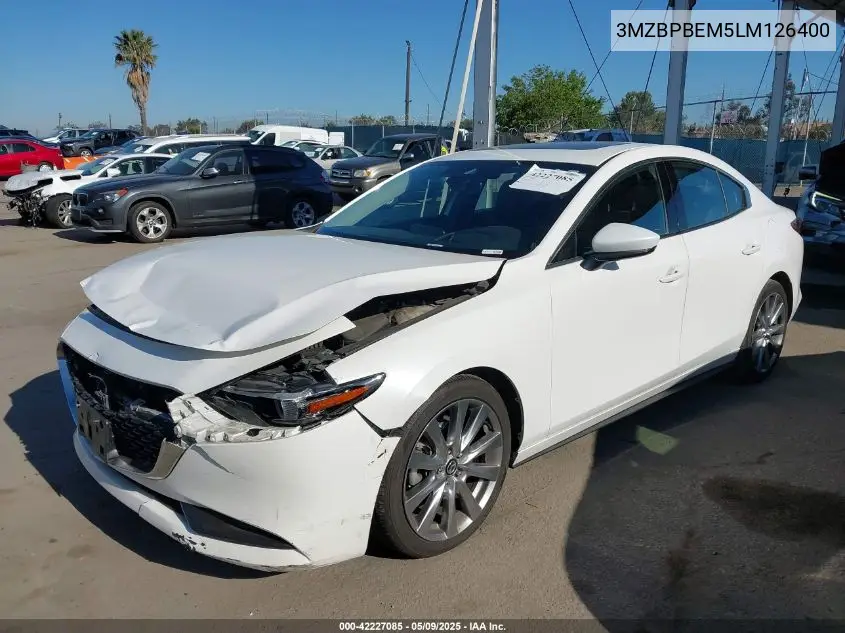 2020 Mazda Mazda3 Premium Package VIN: 3MZBPBEM5LM126400 Lot: 42227085