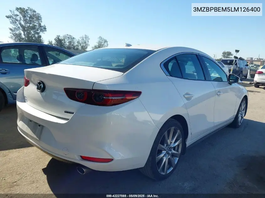 2020 Mazda Mazda3 Premium Package VIN: 3MZBPBEM5LM126400 Lot: 42227085
