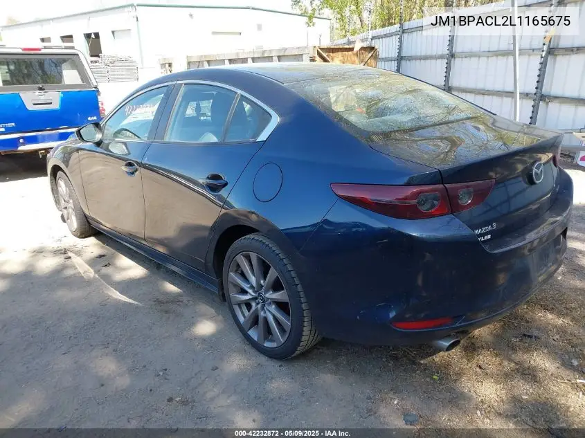 2020 Mazda Mazda3 Select Package VIN: JM1BPACL2L1165675 Lot: 42232872