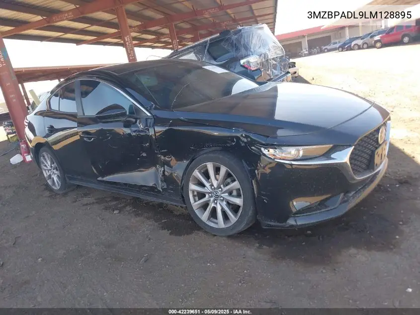 2020 Mazda Mazda3 Preferred Package VIN: 3MZBPADL9LM128895 Lot: 42239651