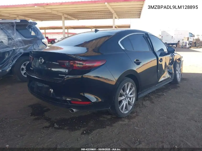 2020 Mazda Mazda3 Preferred Package VIN: 3MZBPADL9LM128895 Lot: 42239651