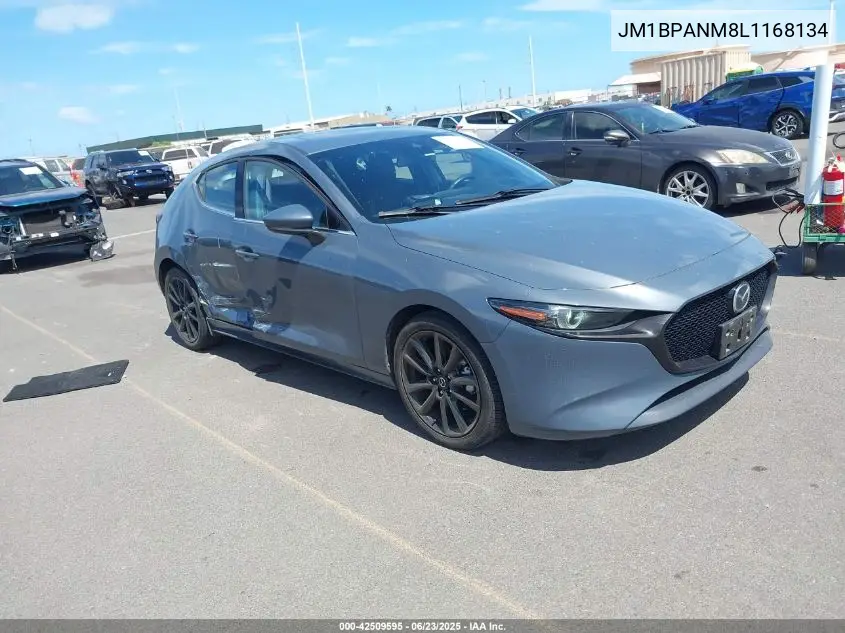 2020 Mazda Mazda3 Premium Package VIN: JM1BPANM8L1168134 Lot: 42509595