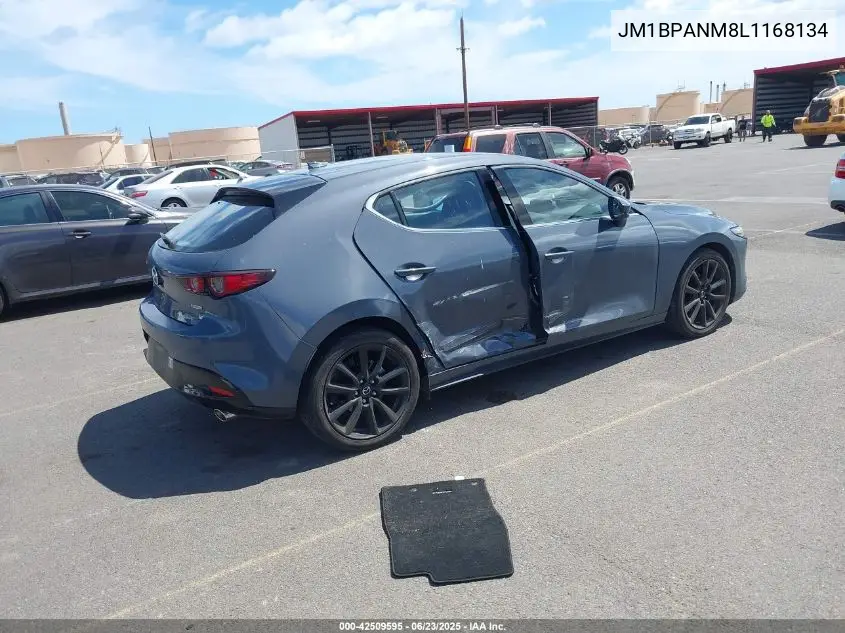 2020 Mazda Mazda3 Premium Package VIN: JM1BPANM8L1168134 Lot: 42509595
