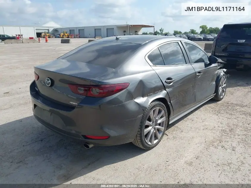 2020 Mazda Mazda3 Preferred Package VIN: JM1BPADL9L1171164 Lot: 42551981