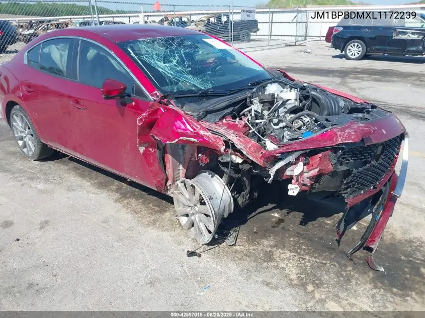 2020 Mazda Mazda3 Preferred Package VIN: JM1BPBDMXL1172239 Lot: 42557015