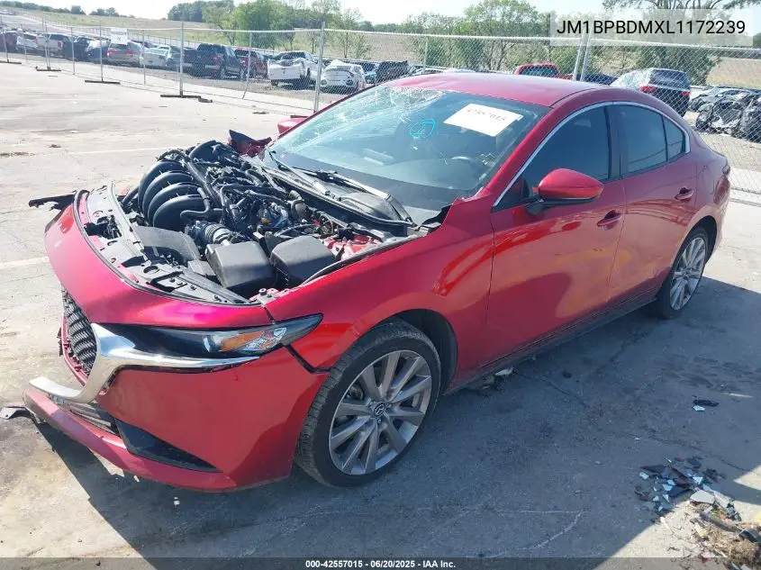 2020 Mazda Mazda3 Preferred Package VIN: JM1BPBDMXL1172239 Lot: 42557015