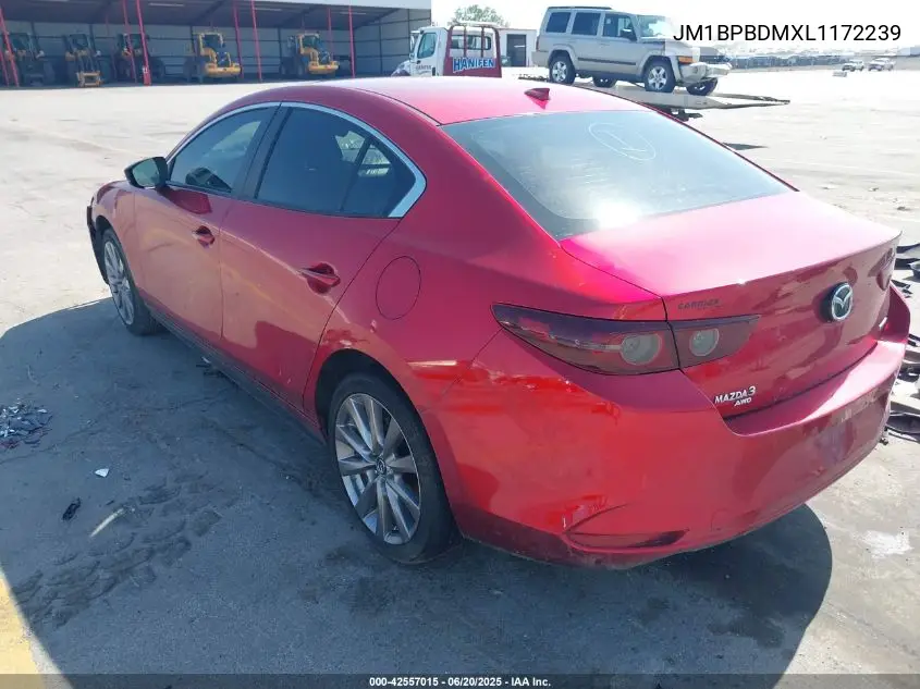 2020 Mazda Mazda3 Preferred Package VIN: JM1BPBDMXL1172239 Lot: 42557015