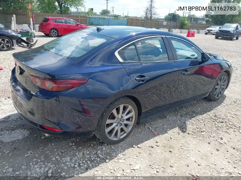 2020 Mazda Mazda3 Preferred Package VIN: JM1BPBDM5L1162783 Lot: 42582001
