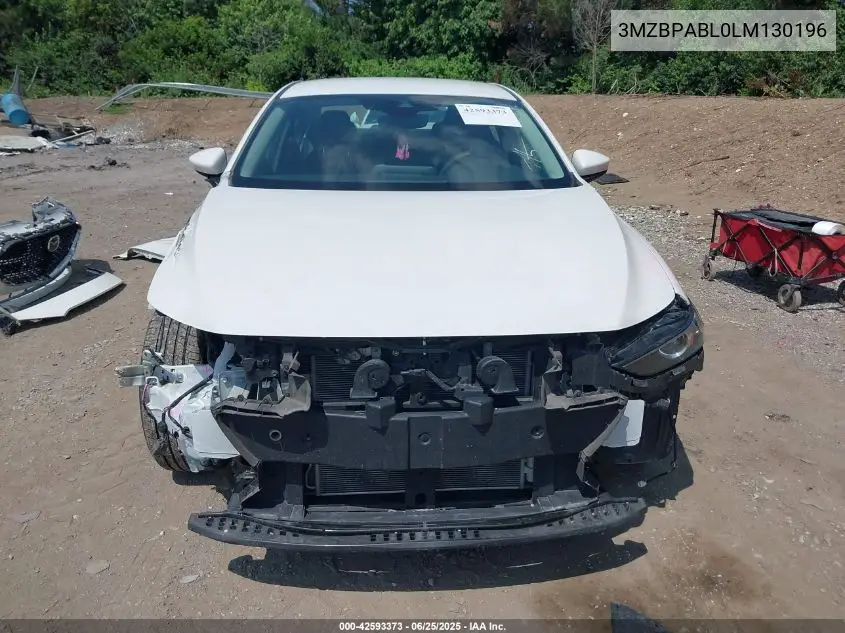2020 Mazda Mazda3 VIN: 3MZBPABL0LM130196 Lot: 42593373