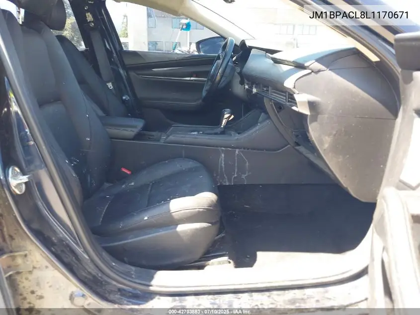 2020 Mazda Mazda3 Select Package VIN: JM1BPACL8L1170671 Lot: 42703883