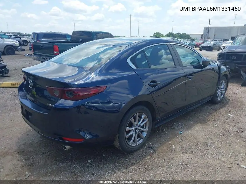 2021 Mazda Mazda3 2.5 S VIN: JM1BPAAL6M1331460 Lot: 42197743