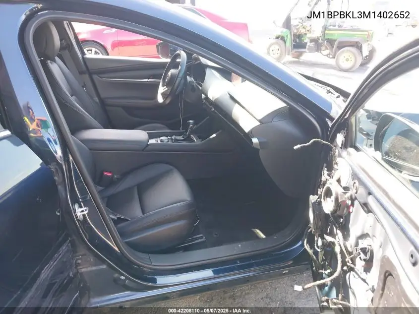 2021 Mazda Mazda3 Hatchback Select VIN: JM1BPBKL3M1402652 Lot: 42208110