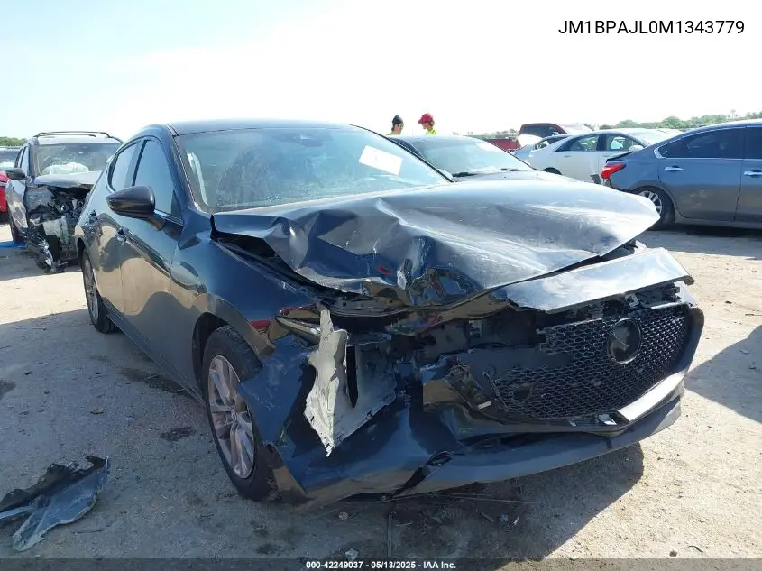 2021 Mazda Mazda3 2.5 S VIN: JM1BPAJL0M1343779 Lot: 42249037