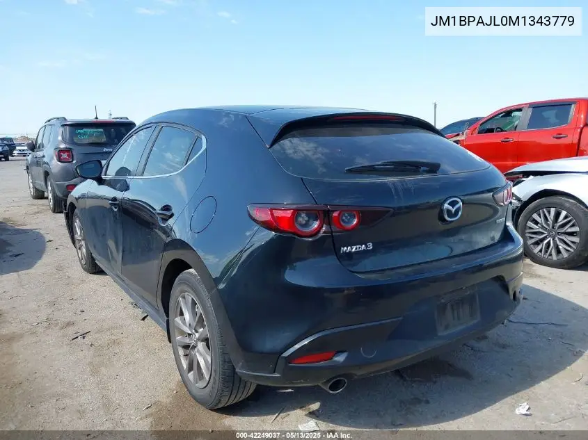 2021 Mazda Mazda3 2.5 S VIN: JM1BPAJL0M1343779 Lot: 42249037