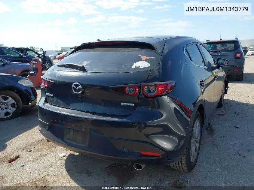 2021 Mazda Mazda3 2.5 S VIN: JM1BPAJL0M1343779 Lot: 42249037