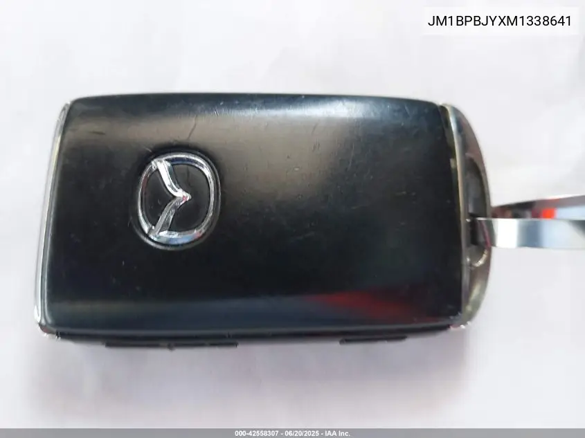 2021 Mazda Mazda3 Hatchback 2.5 Turbo VIN: JM1BPBJYXM1338641 Lot: 42558307