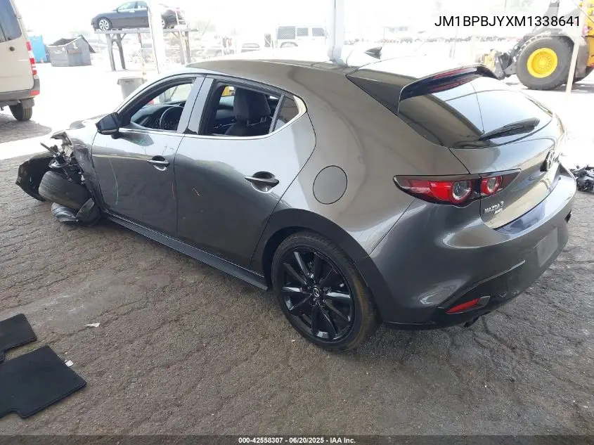 2021 Mazda Mazda3 Hatchback 2.5 Turbo VIN: JM1BPBJYXM1338641 Lot: 42558307