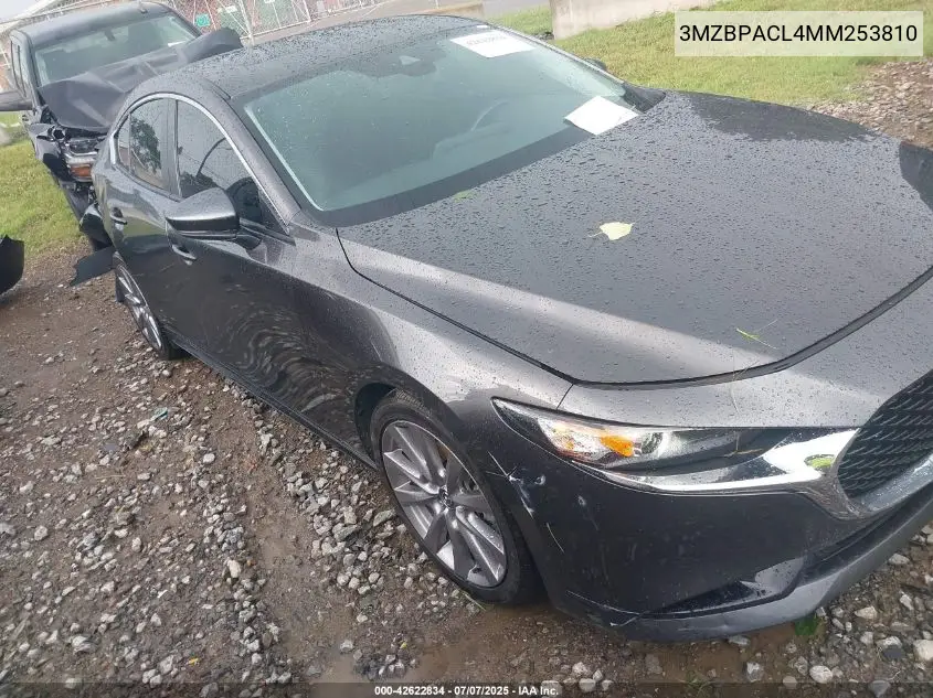 2021 Mazda Mazda3 Preferred VIN: 3MZBPACL4MM253810 Lot: 42622834