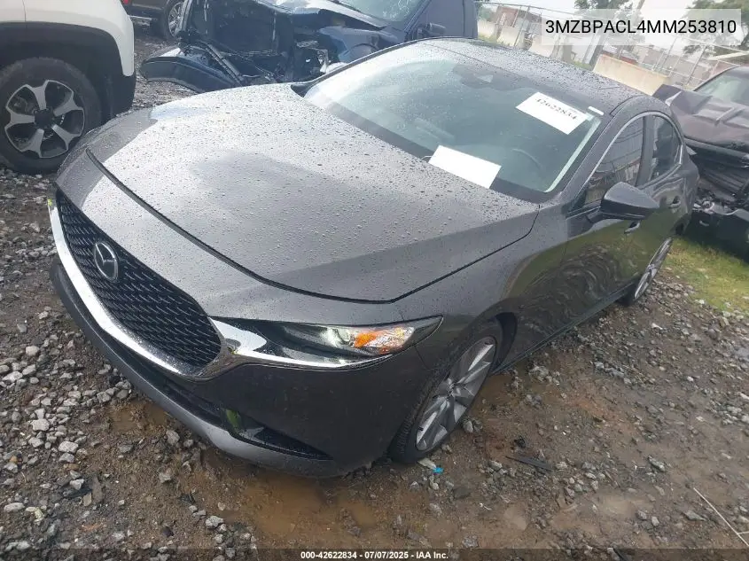 2021 Mazda Mazda3 Preferred VIN: 3MZBPACL4MM253810 Lot: 42622834