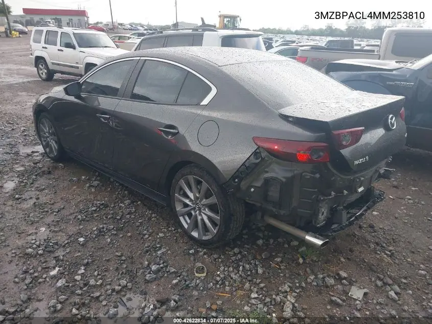 2021 Mazda Mazda3 Preferred VIN: 3MZBPACL4MM253810 Lot: 42622834