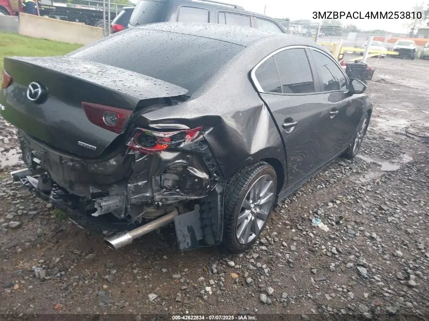 2021 Mazda Mazda3 Preferred VIN: 3MZBPACL4MM253810 Lot: 42622834