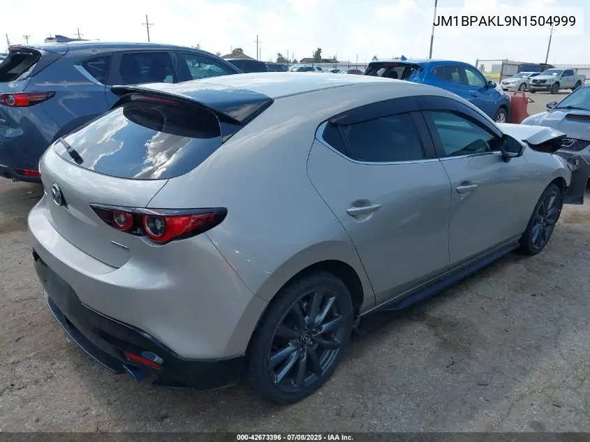 2022 Mazda Mazda3 Select VIN: JM1BPAKL9N1504999 Lot: 42673396