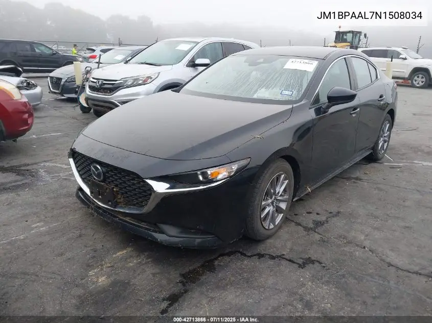 2022 Mazda 3 2.5 S VIN: JM1BPAAL7N1508034 Lot: 42713866